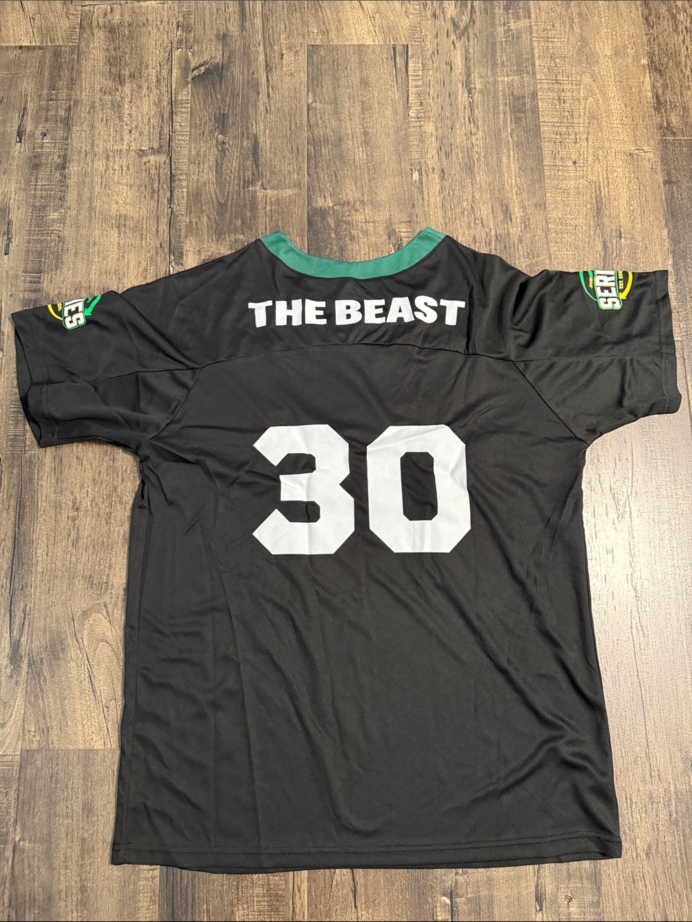 NWT Black 'The Beast' Athletic Jersey Shirt - #30